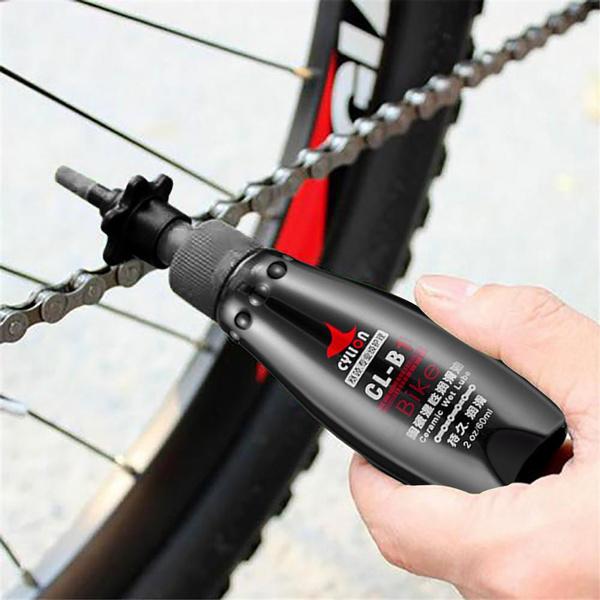 60ML Fahrrad Öl Schmiermittel Bike Ketten Schmieröl Kette Reparatur Werkzeuge Mit Reinigungs Tuch Radfahren Reiten Zubehör Teile