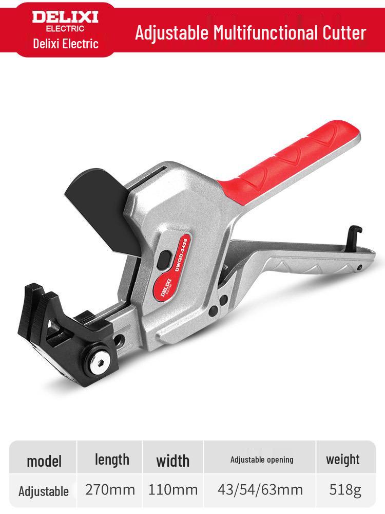 Delixi PPR Scissors: Professional Pipe Cutter for Electric Wire, Hot Melt, and PVC Pipes