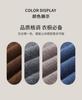 Cashmere & Sheep Wool Jacquard Thickened Solid Color Double Layer Half High Neck Men's Woolen Sweater