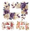 Removable Flower Switch Sticker Waterproof Peel And Stick Light Switch Decal for Living Room Bedroom Bathroom Kitchen Decor