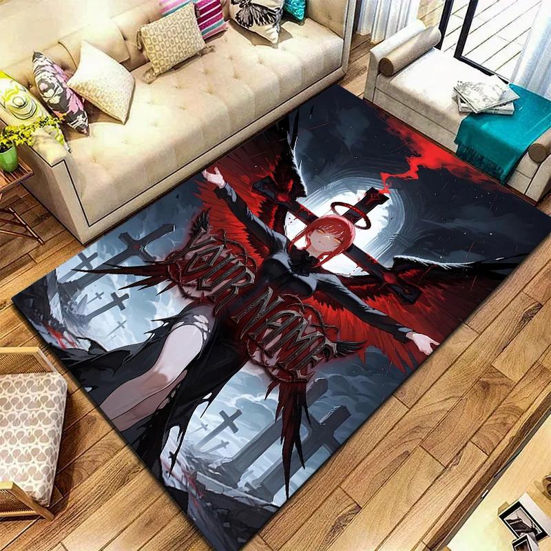 Blood Determination Custom Name Carpet Rug For Living Room Bedroom Home Sofa Decoration Kids Play Nonslip Floor Mat