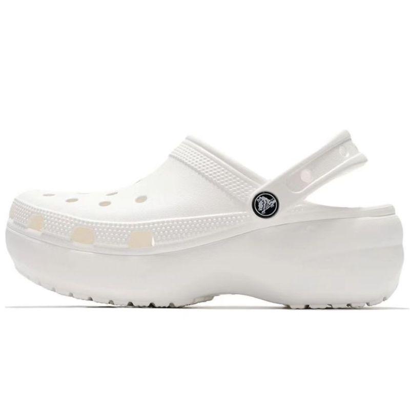 Crocs Classic Clog Pink Kitty Classic Cloud Clogs Women's White