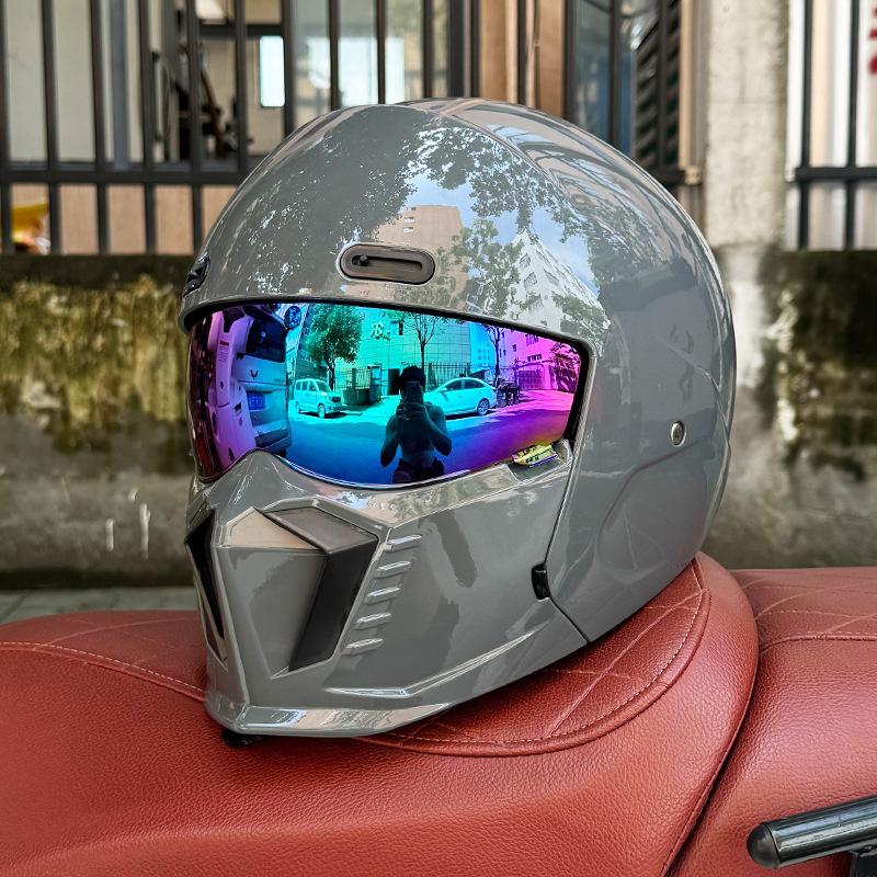 New Scorpion Retro Motorcycle Cascos Moto Locomotive Personality Multi-purpose Combination Helmet Half M L XL XXL XXXL