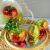 Disco Ball Decors Mirrored Disco Pear/Tomato/Carrot/Pepper Light Reflectings Disco Ball Table Decorations Home Decors