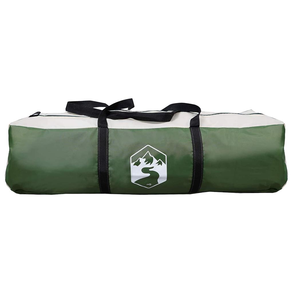 Instant Tent Green 365 x 280 x 200 cm Polyester and Steel