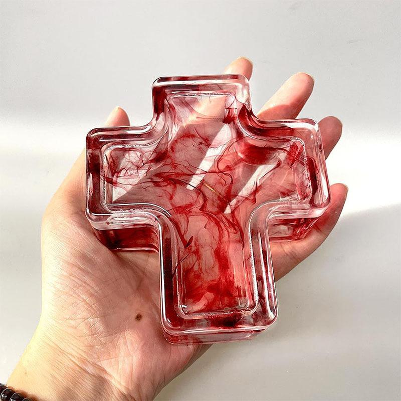 

Cross Box Silicone Resin Molds, Cross Box Decor Elastic Silicone Molds Ornament Storage, Epoxy For Crafts Diy Making Decorations