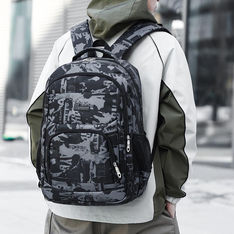 School Bags For Teenagers Travel Camouflage Large Capacity Boys Printing Men Backpack Rucksack Kids Cute Bookbag Mochilas