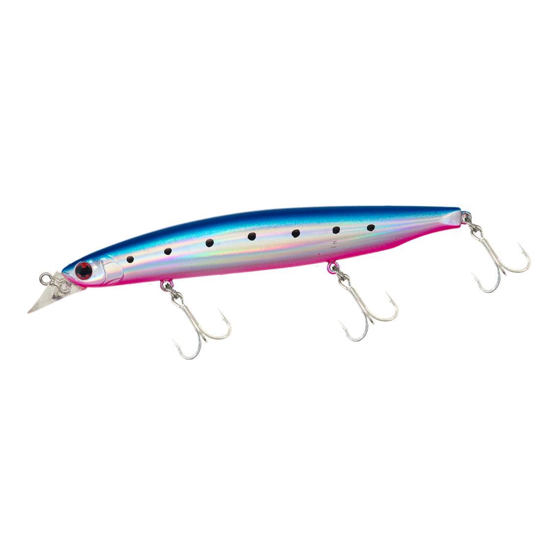 

Daiwa Shoreline Shiner Z Vertis R125S Sea Bass Minnow with Blue Pink Sardine Lure