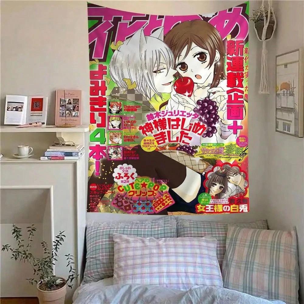 Anime K-Kamisama Kiss Hanging Bohemian Tapestry Bohemian Wall Tapestries Mandala Kawaii Room Decor
