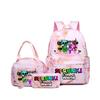 Rhythm Box Music Game Heat Transfer Backpack Sprunki Primary and Secondary School Students Children's Cute Schoolbag Three-piece Set