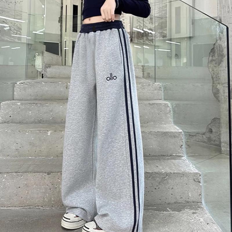 Autumn 2025 Wide-Leg Sweatpants for Middle & Big Kids - Korean Style, Junior Winter Sports Pants