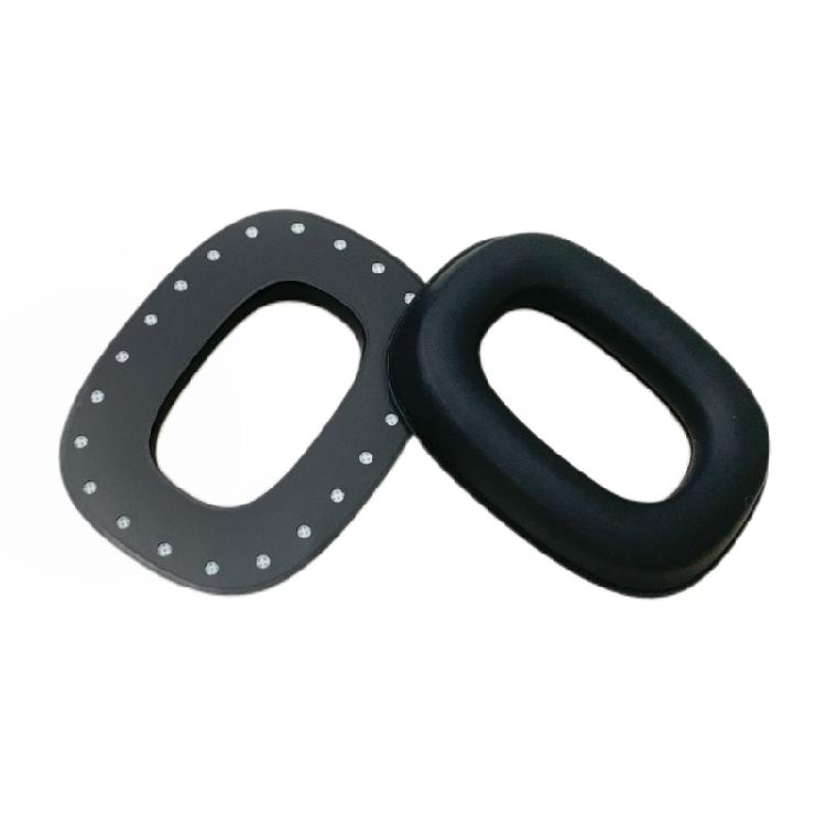 1 Pair Replacement Ear Pad for VS-100 VS-110 VS-120 VS-130 Soft Leather Ear Cushion Memory Foam Headset Earpad