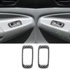 Carbon Fiber Rear Window Control Cover Trim For Toyota Tacoma Double Cab