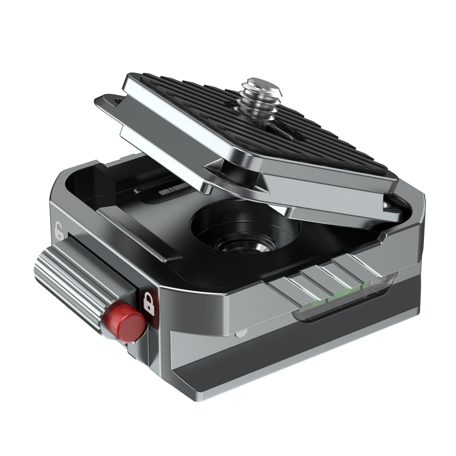 

Leaplumin Quick Release Plate Kit 38mm Standard Quick Shoe with Thread Adapters Reinforced Aluminum Construction for DSLRs and Gimbals and Moza Tripod