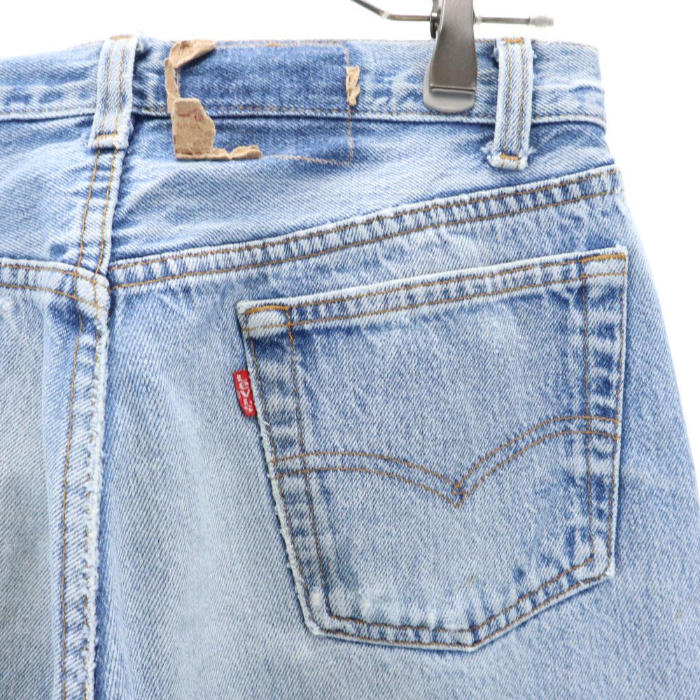 Levi's 80s 501 Button back 552 Shrinkage rate 10% Straight denim pants Men's Used