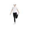 Nike Dri-Fit Swoosh Logo Outdoor Casual Sports Short Sleeve T-Shirt Women T-Shirt White FV6374-100