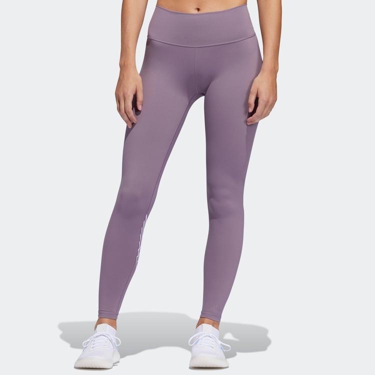 adidas Training Sports Leggings Women Bottoms Purple FJ7251