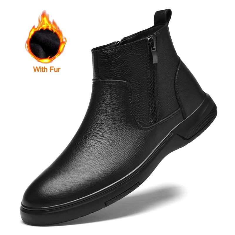 

Британский стиль Высокие мужские челси на плоской подошве Дизайнерские ботинки Роскошный бренд Натуральная кожа Оксфорды Осенне-зимняя обувь для ходьбы 46