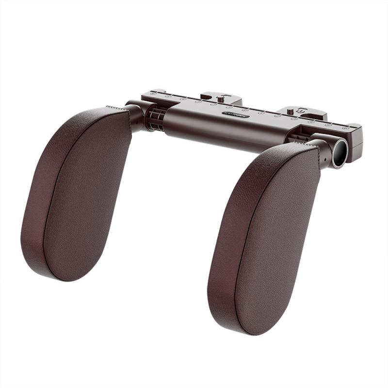 Car Seat Headrest Pillow Adjustable Angle Support Travel Rest Memory Pillow Car Headrest Pillow with Hook Interior Accessories