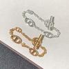 Quaste oder Schnalle Vielseitiges Hohl Einfaches Armband für Damen