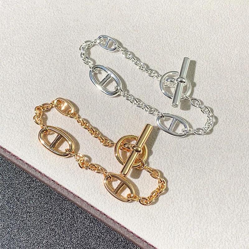 Quaste oder Schnalle Vielseitiges Hohl Einfaches Armband für Damen