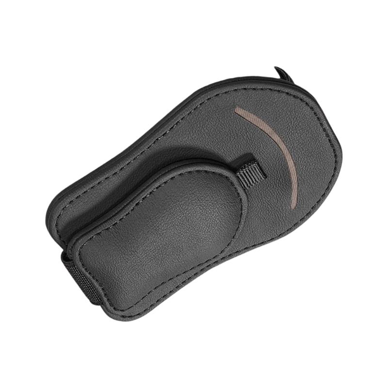 

Magnetic Vehicle Sunshade Eyewear Retainer, Elegant, Flexible Clamp for Drivers and Spectacles Users, Convenient Storage 1