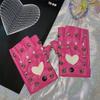 PU Leather Half-palm Gloves Fingerless Patent Leather Gloves Personality Rivet Gloves  Hip-Hop