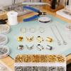 Double Size Metal Bead Positioning Kit Delicate Earring Making Supplies For Necklace Bracelet Earring Crafting