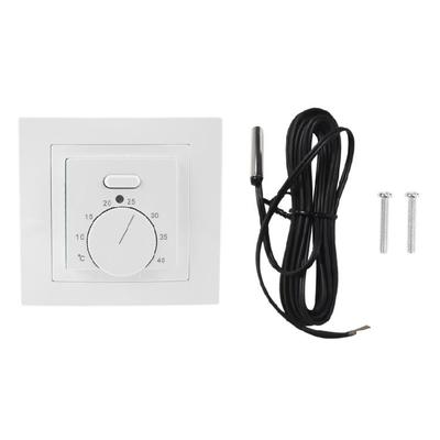 Manual Adjustable Temperature Controller 16A 220~240V Floor Heating Thermostat