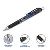 Uni-ball UMN-152S Gel Impact RT Retractable Rollerball Pen, 1.0mm Tip, Smooth Writing, Pack of 3, Blue Ink for School & Office