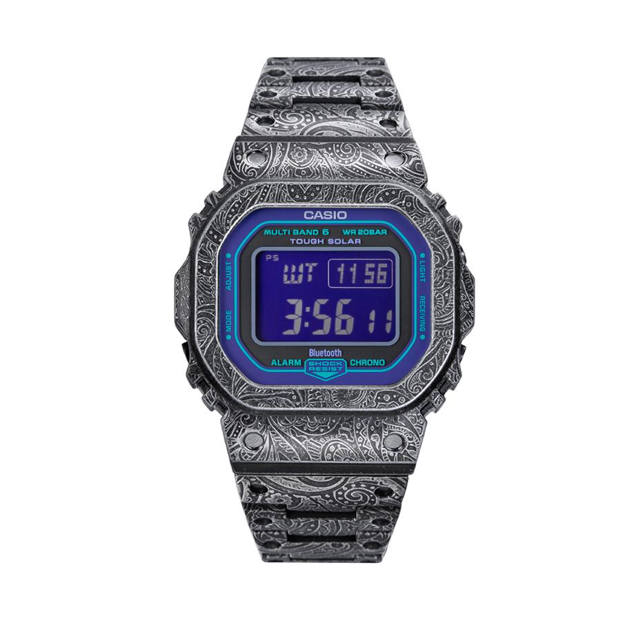 CASIO Unisex DIGITAL Series 43mm Purple Watch GW-B5600BL-1(Team788--) Shiryu Chameleon