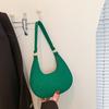 2025 Trend Koreanischer Stil Einfarbig Damen Schultertasche mit Steinmuster