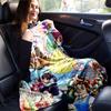 1pc Beauty and the Beast Blanket Home Decor, Couch Throw Blanket, Outdoor, Gift for Her, Flannel Throw, Bedroom, Living Room, Travel