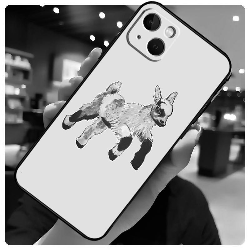 Cute Baby Pygmy Goat Case For iPhone 13 14 11 12 15 Pro Max X XR XS Max 7 8 Plus SE 2020 2022 14 Plus Back Cover