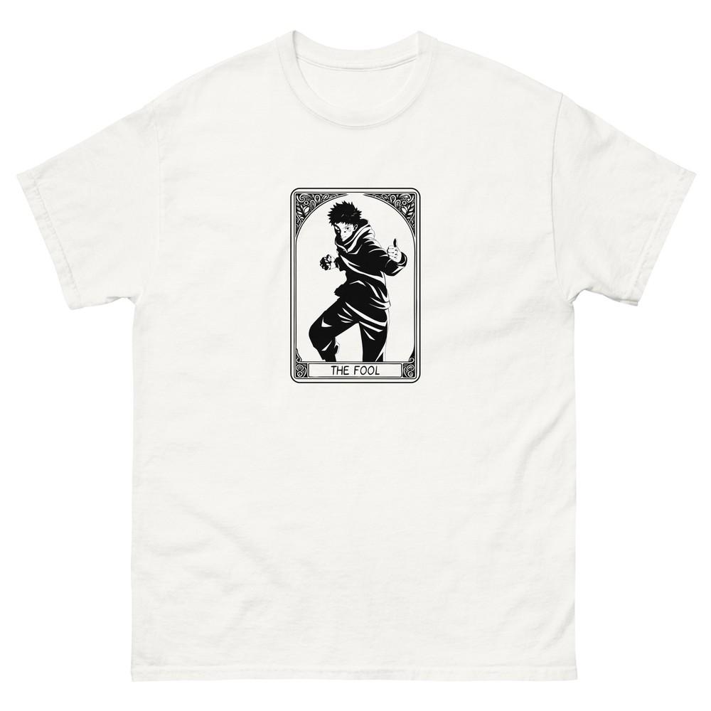 Yuji Itadorl Unisex Jujutsu Kaisen Jjk Tarot Card Oracle Anime Unisexga Tee Tshirt S