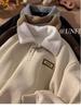 Men's Corduroy Polo Collar Fleece Lined Jacket - Hong Kong Style Winter Wear for Teens