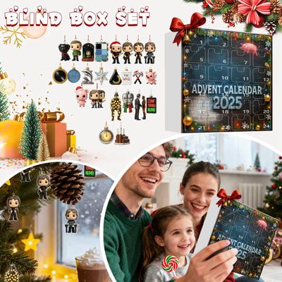 2D Ankunftskalender Enthält 24 Ankunftskalender, Countdown-Kalender und Überraschungs-Sammelobjekte