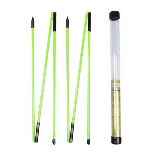 Collapsible Golf Alignment Stick, Telescopic Golf Swing Direction Indicator Rod, Golf Practice Training Aid for Aiming, Putting, Swing