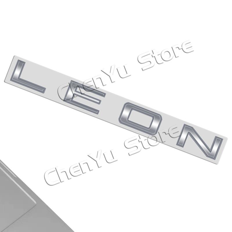 Letter Emblem 3D Decals Sticker Rear Trunk Badge Logo Copper Color Metal Accessories