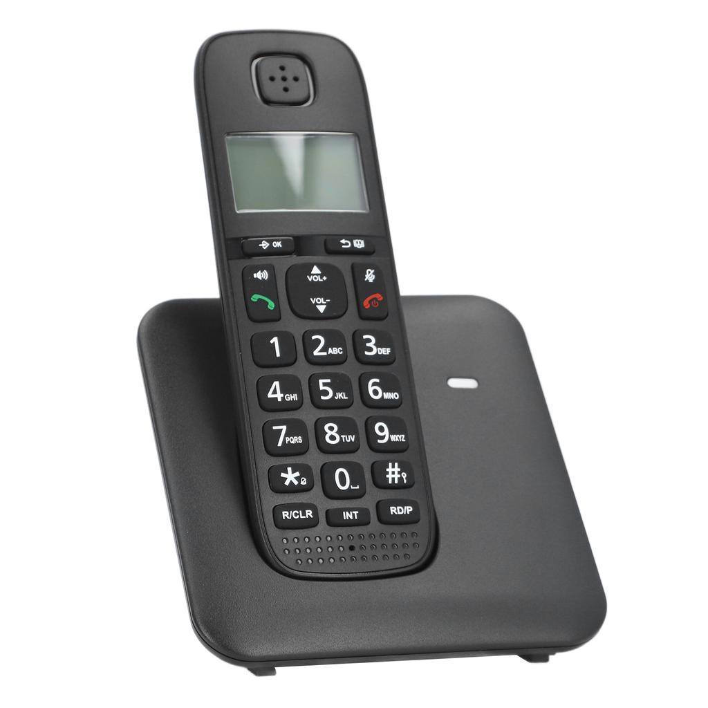 Mobilteil Schnurloses Telefon Mehrere Geräte Anrufer-ID 1,6 Zoll LCD-Bildschirm Schnurloses Telefon US-Stecker