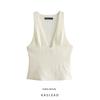 Kaslead New Arrival Women's Clothing Fashion Style Fashion Minimalist Stretch Silm Tops 3152037