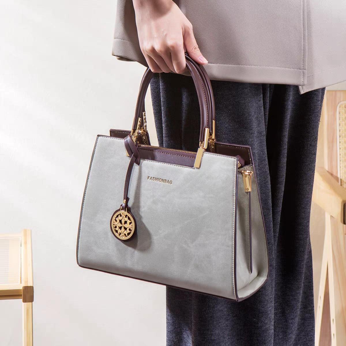 Premium Sense Large Capacity Portable Tote Bag Women s Fashion Versatile Send Mother Mother s Day Single Shoulder Oblique