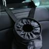 Car Garbage Bag Foldable Oxford Cloth Multifunction Ingenious Hanging Car Trash Bag Black Black