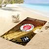 Custom Name St Pauli Print Beach Towel, Large Soft Quick Dry Towel for Beach Camping Swimming