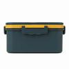 3 Compartment Lunch Storage Container 1500ml Thermal Lunch Box Compartment Lunch Box  For Travel