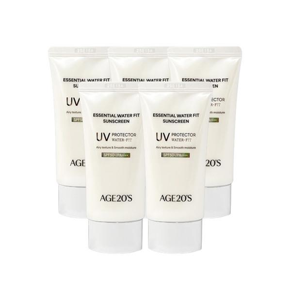 AGE20 s Essential Water Fit Sunscreen 50ml x 5