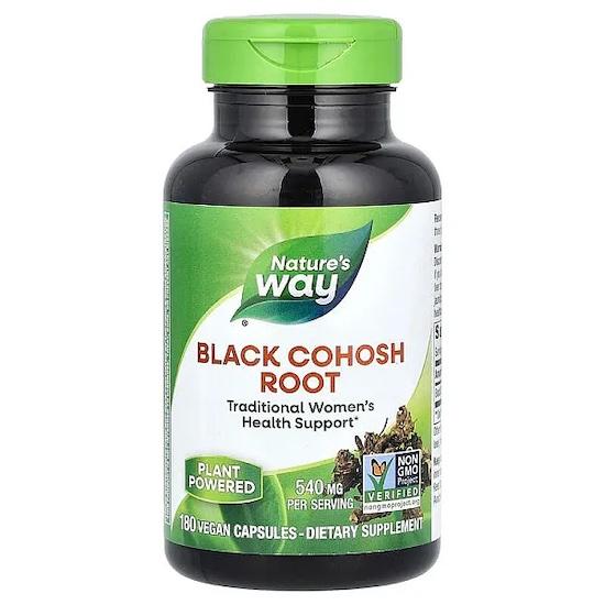 

Nature s Way- Black Cohosh Root, 540 mg, 100 Capsules