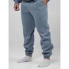 Comfrt Solid Color Embroidery Fleece Oversize Couple Hoodie Casual Loose Sweatpants Set
