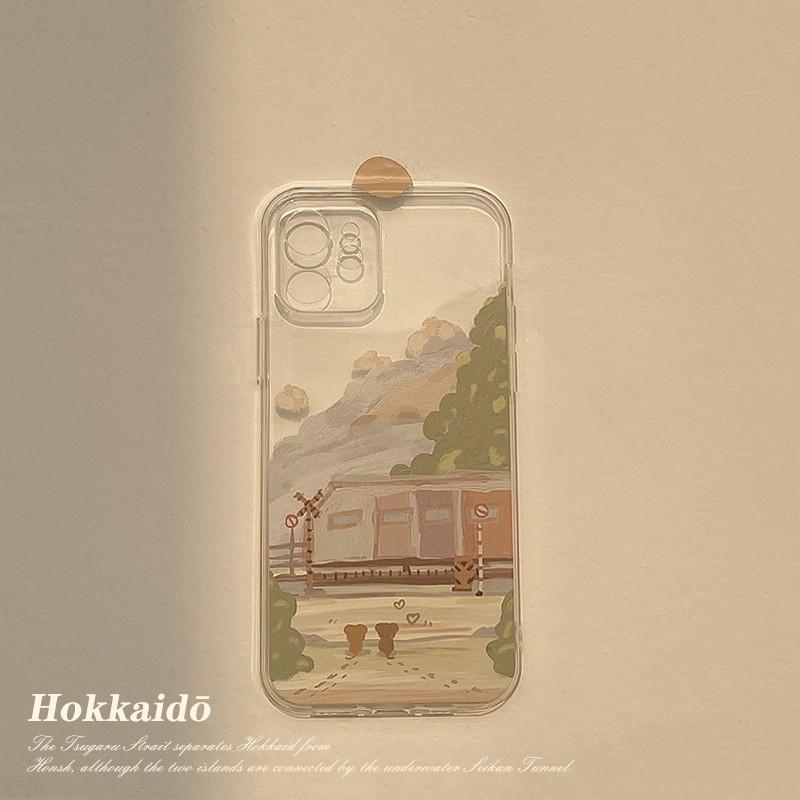 

Original Oil Painting Mobile Phone Case 15promax Full Inclusive 8p Protective Case 11 Transparent 14 Apple 16 Suitable for IPhone 13 16promax