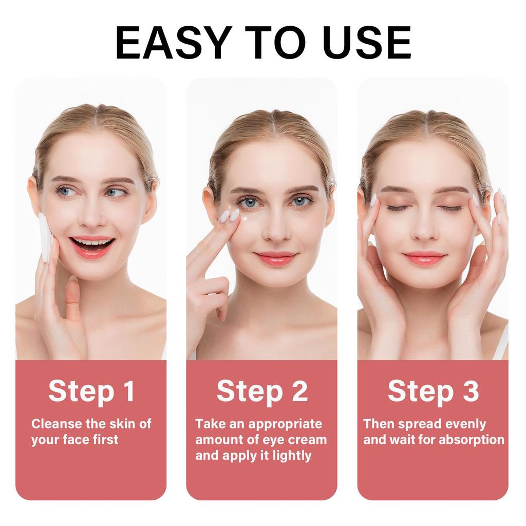 Retinol Eye Cream-Deep Moisturizes, Intensely Hydrates The Eye Area-Reduce Puffiness And Dullness-Suitable For All Skin Types, 100g